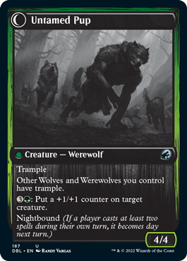 Hound Tamer // Untamed Pup [Innistrad: Double Feature] | Black Swamp Games