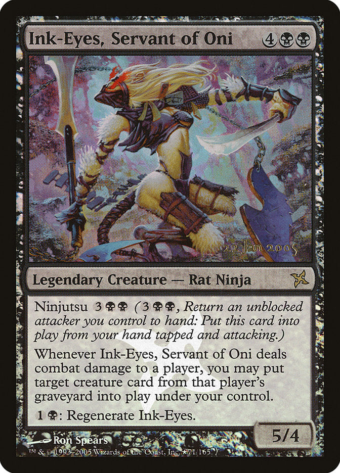 Ink-Eyes, Servant of Oni [Betrayers of Kamigawa Promos] | Black Swamp Games