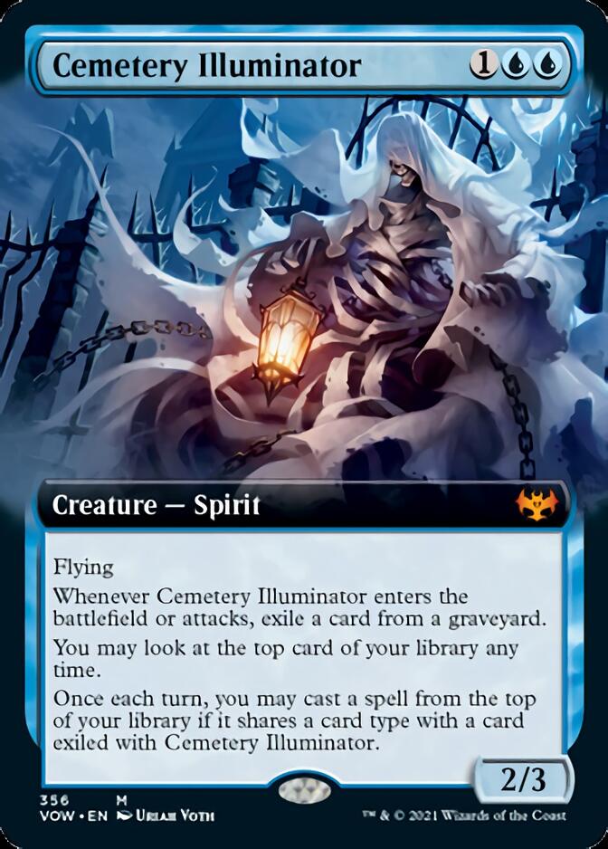 Cemetery Illuminator (Extended Art) [Innistrad: Crimson Vow] | Black Swamp Games