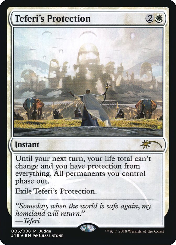 Teferi's Protection [Judge Gift Cards 2018] | Black Swamp Games