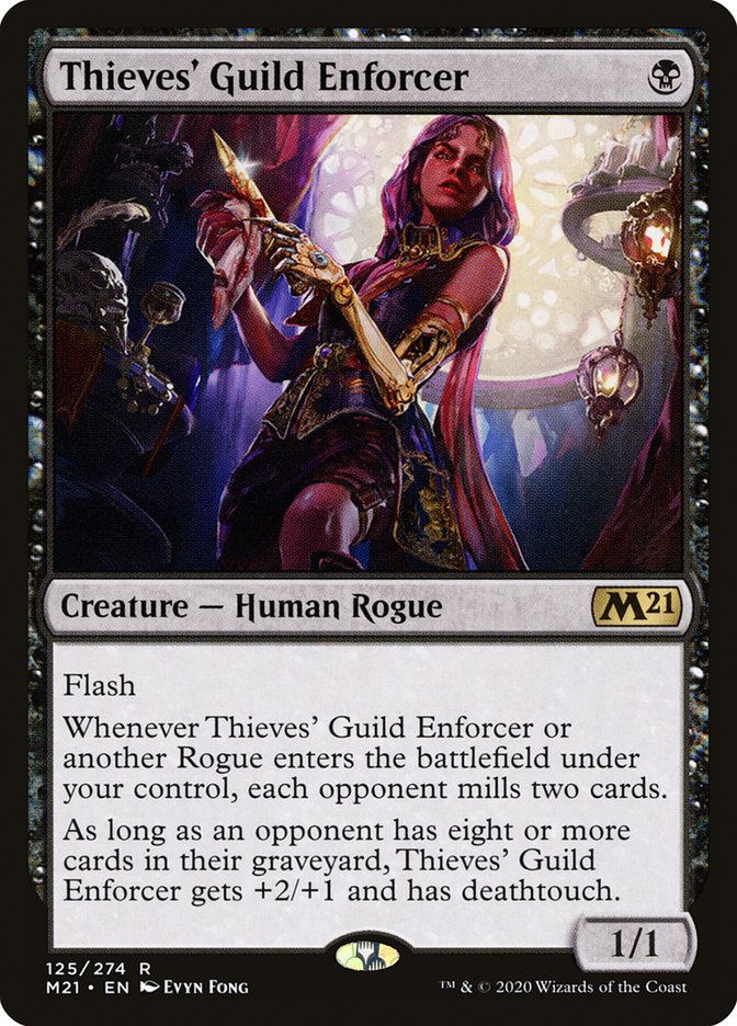 Thieves' Guild Enforcer [Core Set 2021] | Black Swamp Games