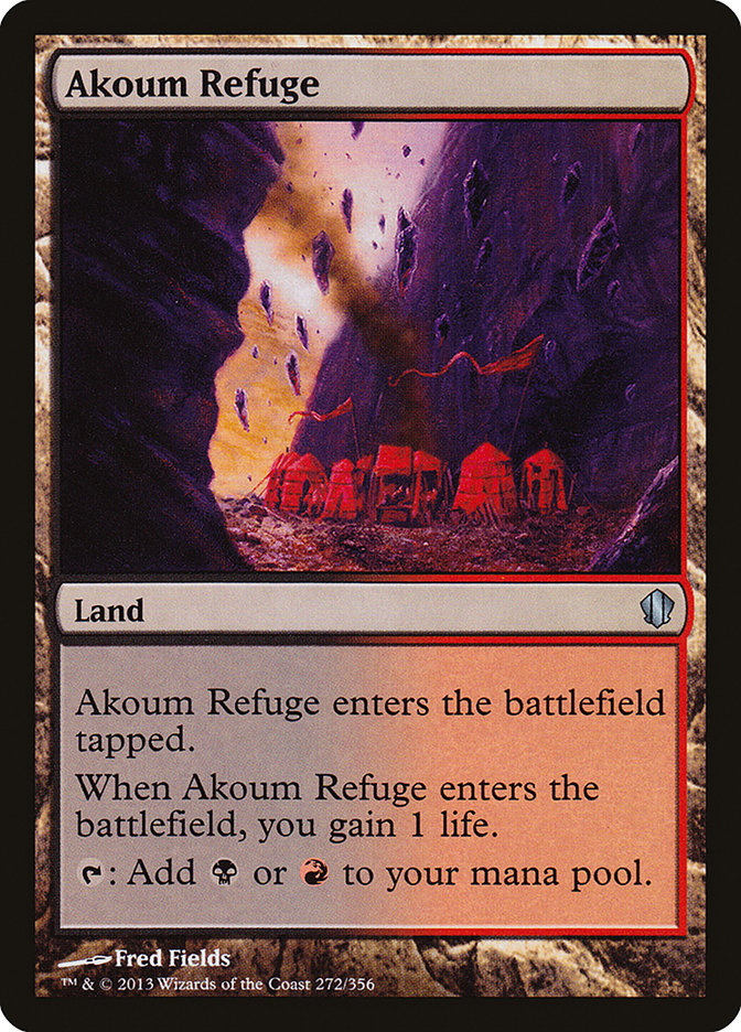 Akoum Refuge [Commander 2013] | Black Swamp Games