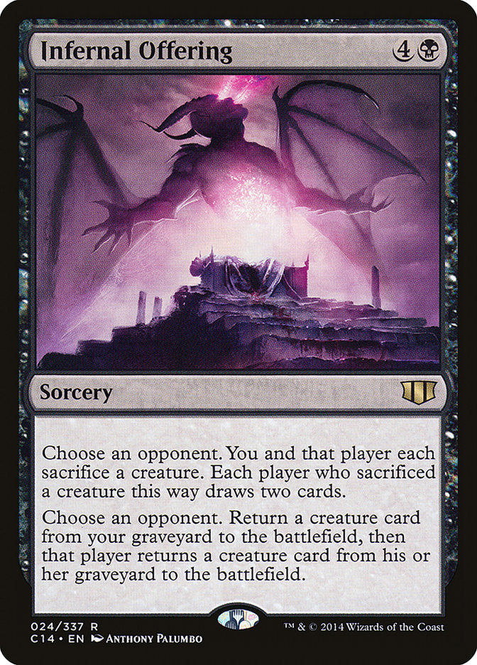 Infernal Offering [Commander 2014] | Black Swamp Games