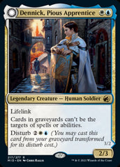 Dennick, Pious Apprentice // Dennick, Pious Apparition [Innistrad: Midnight Hunt] | Black Swamp Games
