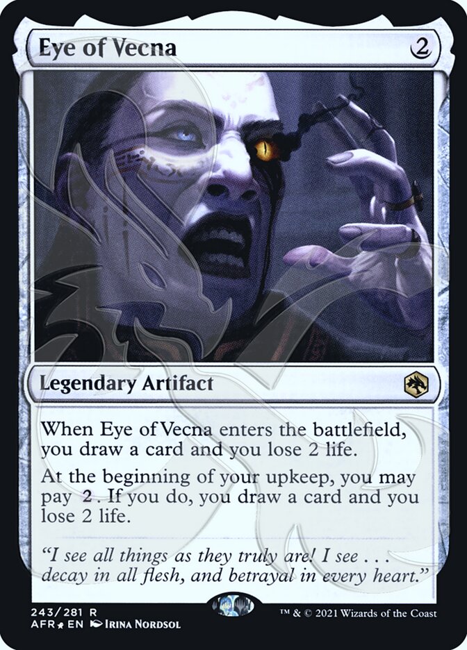 Eye of Vecna (Ampersand Promo) [Dungeons & Dragons: Adventures in the Forgotten Realms Promos] | Black Swamp Games
