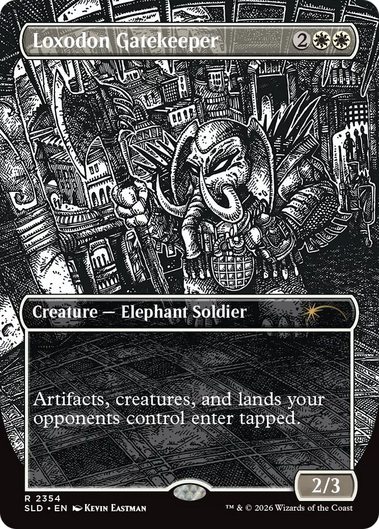 Loxodon Gatekeeper (2354) [Secret Lair Drop Series] | Black Swamp Games