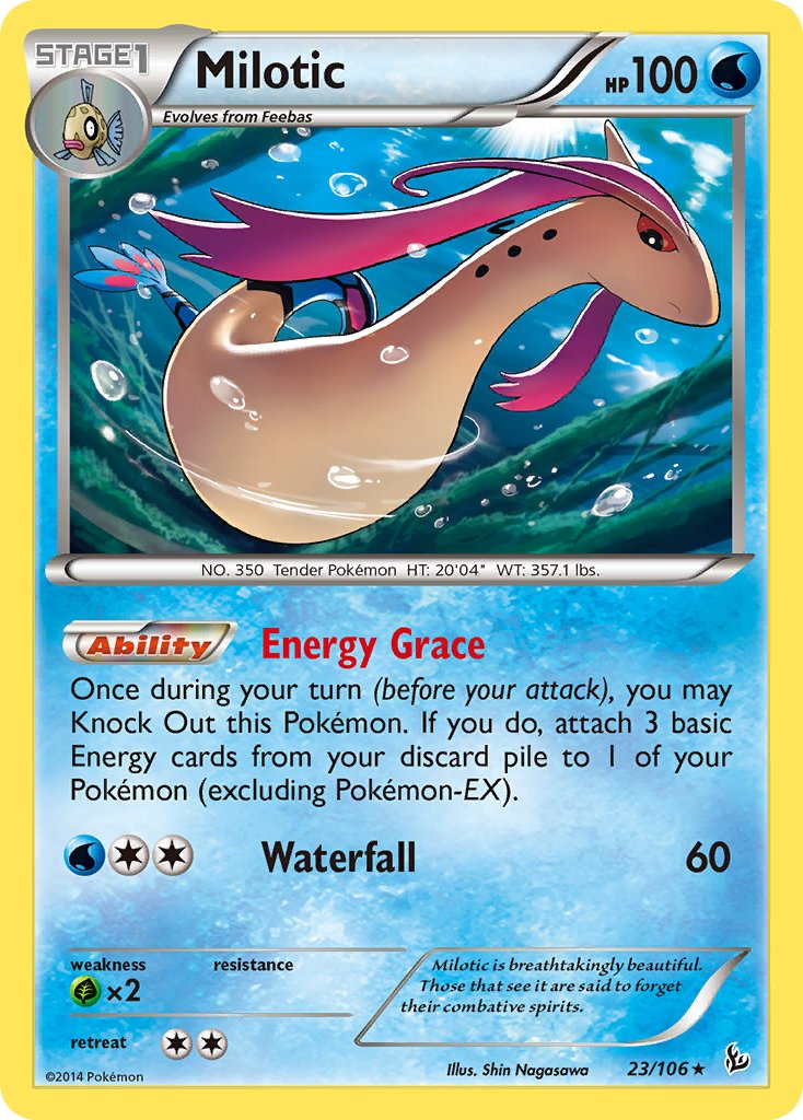 Milotic (23/106) (Theme Deck Exclusive) [XY: Flashfire] | Black Swamp Games