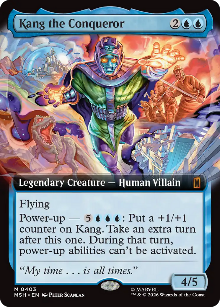 Kang the Conqueror (Extended Art) [Marvel Super Heroes] | Black Swamp Games