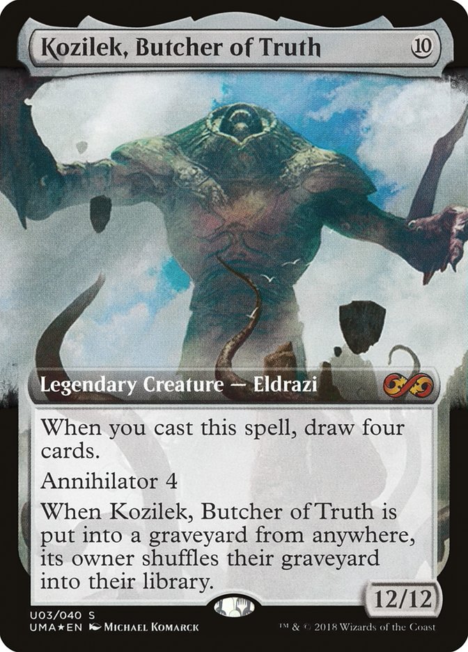 Kozilek, Butcher of Truth (Topper) [Ultimate Masters Box Topper] | Black Swamp Games