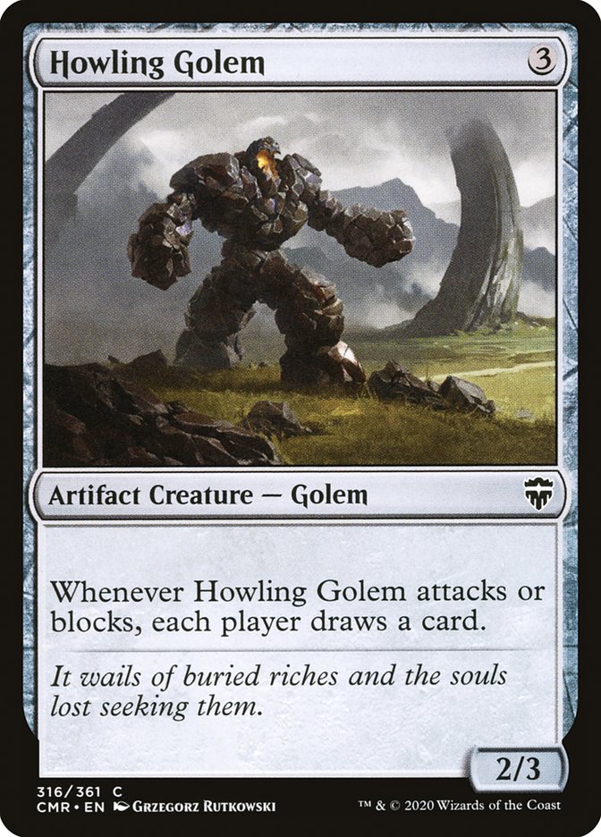 Howling Golem [Commander Legends] | Black Swamp Games