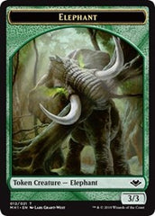 Elephant (012) // Spirit (016) Double-Sided Token [Modern Horizons Tokens] | Black Swamp Games