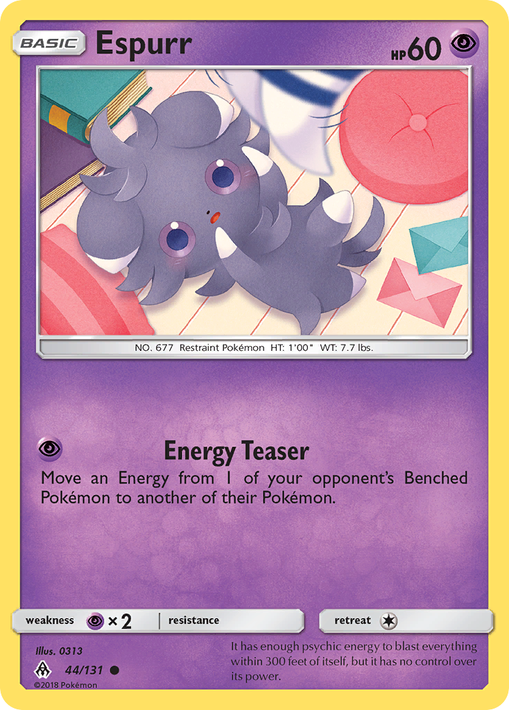 Espurr (44/131) [Sun & Moon: Forbidden Light] | Black Swamp Games