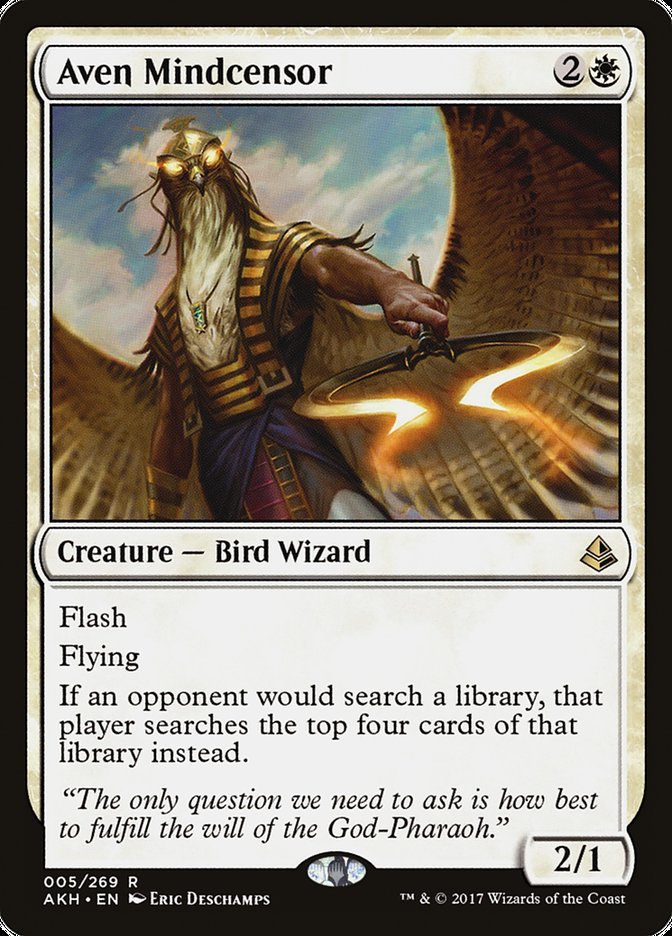 Aven Mindcensor [Amonkhet] | Black Swamp Games