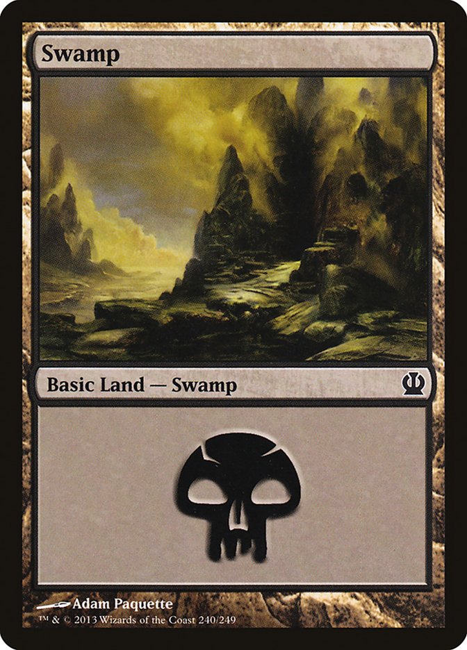 Swamp (240) [Theros] | Black Swamp Games