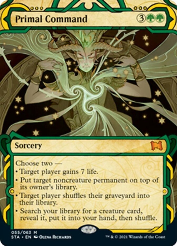Primal Command (Foil Etched) [Strixhaven: Mystical Archive] | Black Swamp Games