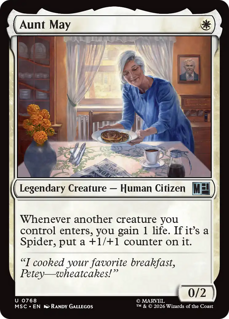 Aunt May [Marvel Super Heroes Commander] | Black Swamp Games
