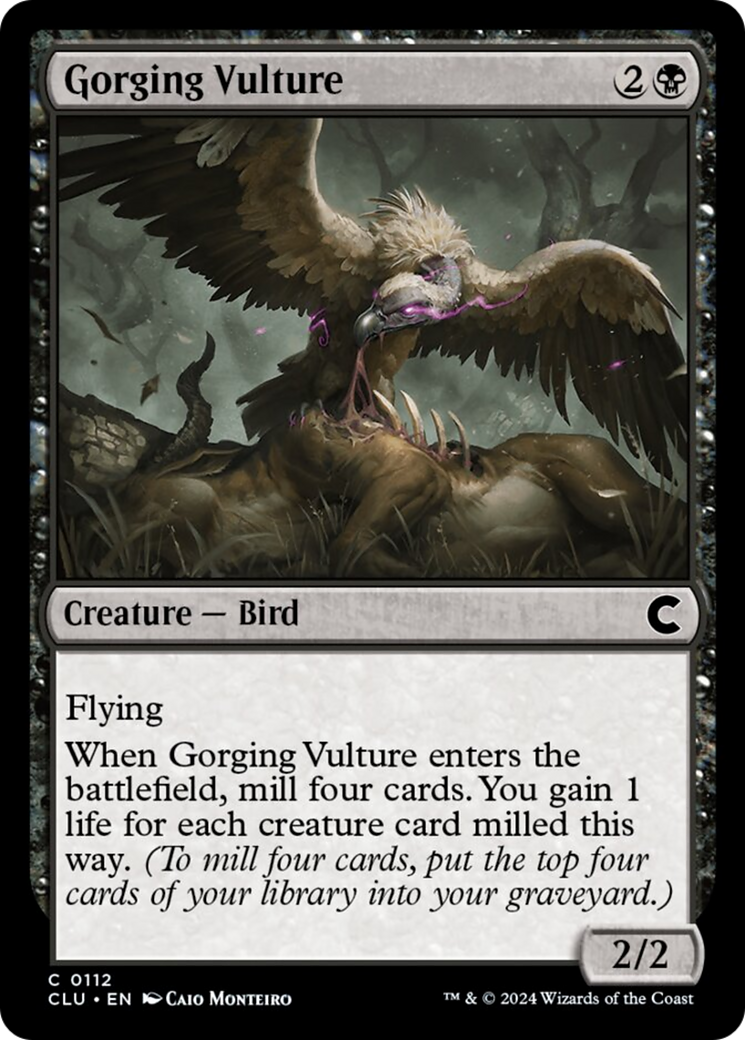 Gorging Vulture [Ravnica: Clue Edition] | Black Swamp Games