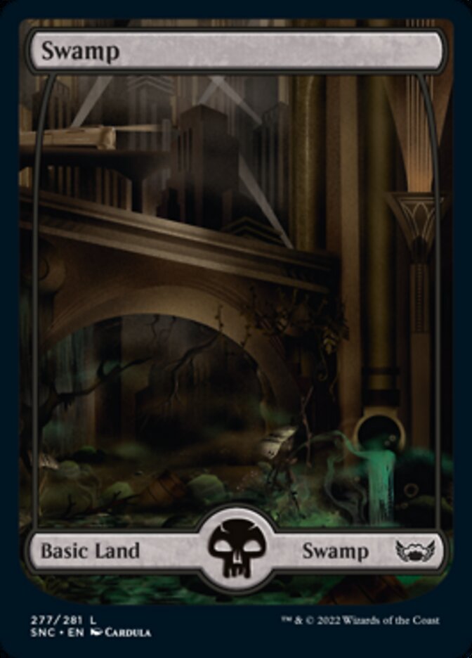 Swamp (277) [Streets of New Capenna] | Black Swamp Games