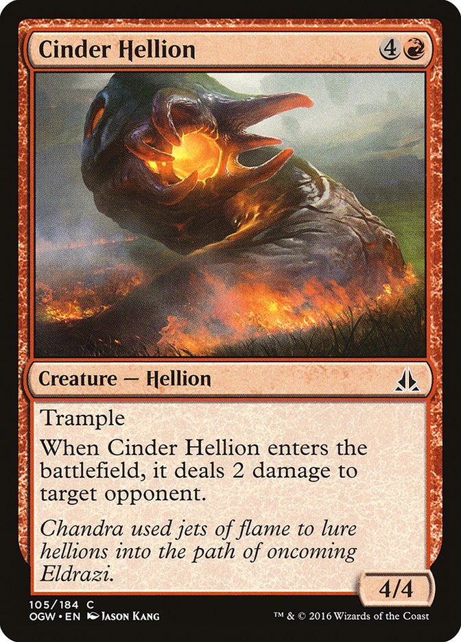 Cinder Hellion [Oath of the Gatewatch] | Black Swamp Games