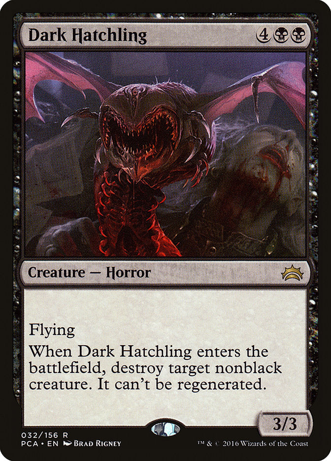 Dark Hatchling [Planechase Anthology] | Black Swamp Games
