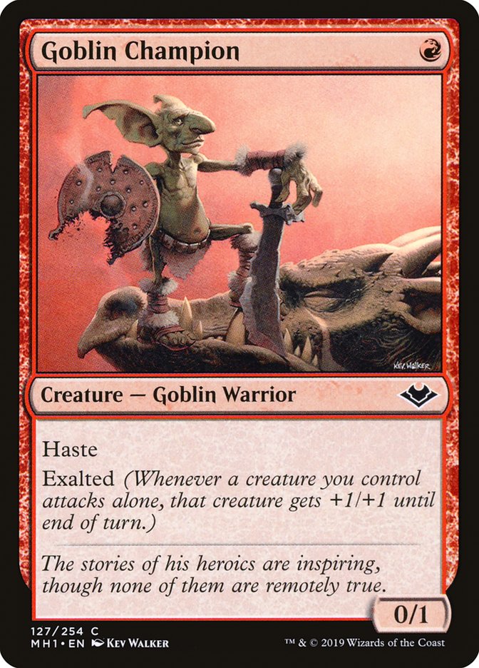 Goblin Champion [Modern Horizons] | Black Swamp Games