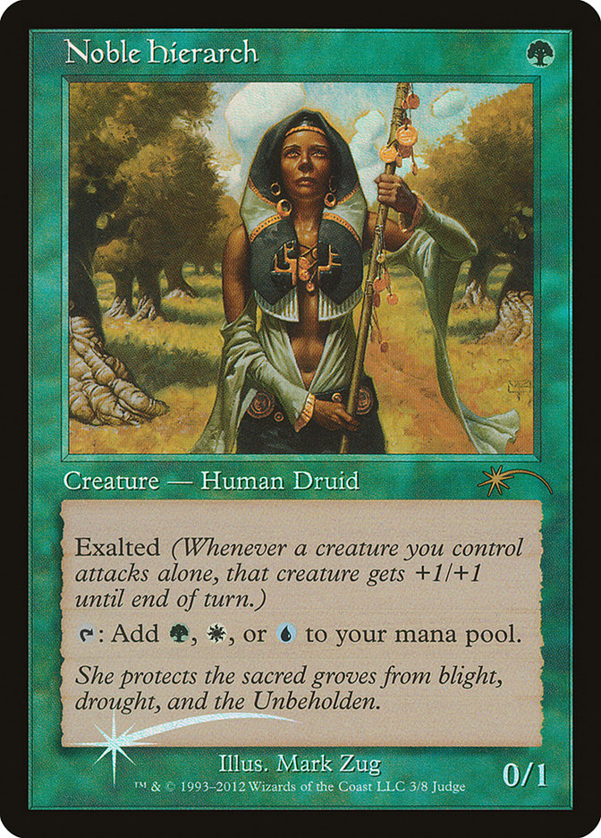 Noble Hierarch [Judge Gift Cards 2012] | Black Swamp Games