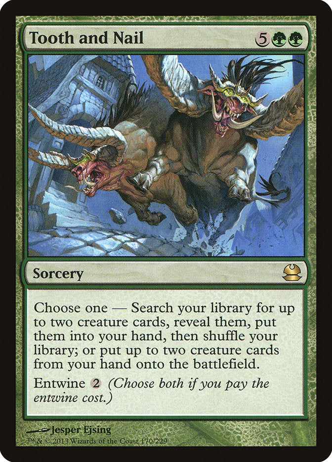 Tooth and Nail [Modern Masters] | Black Swamp Games