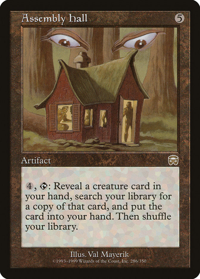 Assembly Hall [Mercadian Masques] | Black Swamp Games