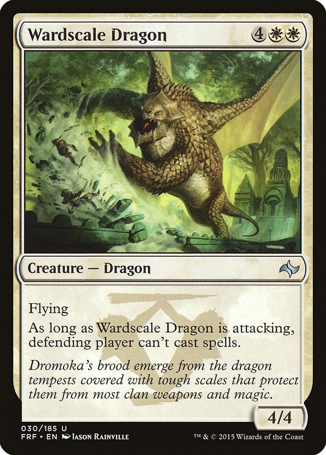 Wardscale Dragon [Fate Reforged] | Black Swamp Games