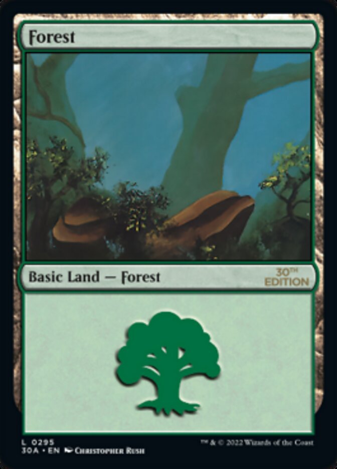 Forest (295) [30th Anniversary Edition] | Black Swamp Games