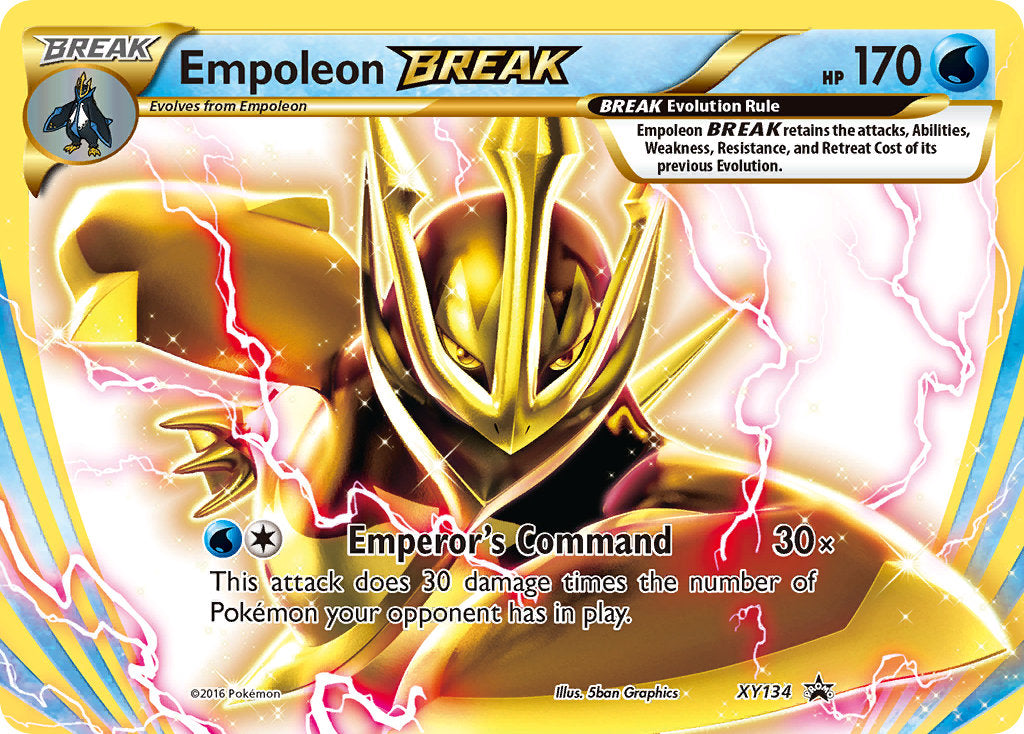 Empoleon BREAK (XY134) [XY: Black Star Promos] | Black Swamp Games