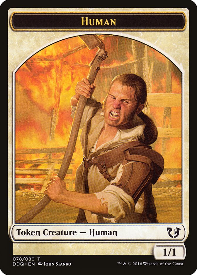 Human Token [Duel Decks: Blessed vs. Cursed] | Black Swamp Games