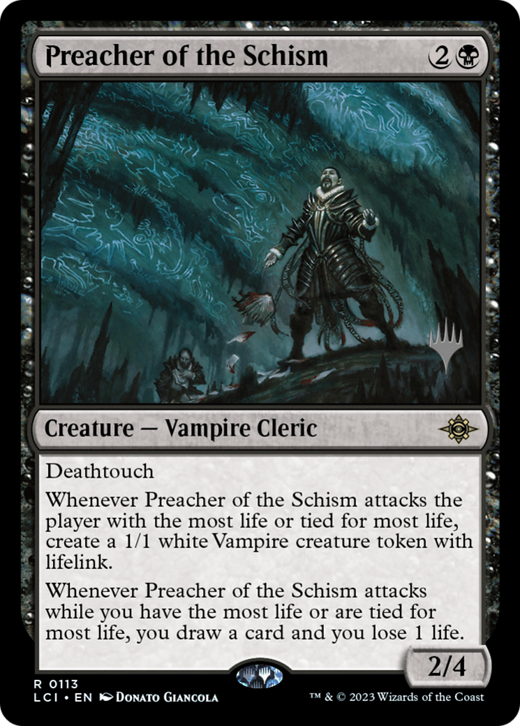 Preacher of the Schism (Top 8) [Store Championships 2025] | Black Swamp Games