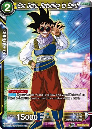 Son Goku, Returning to Earth (BT17-094) [Ultimate Squad] | Black Swamp Games