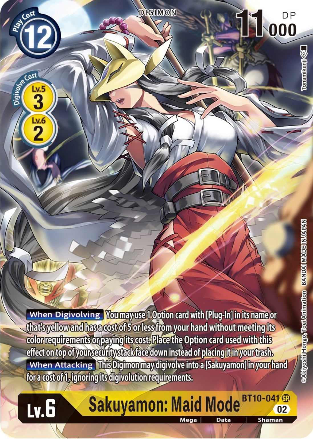 Sakuyamon: Maid Mode [BT10-041] (Alternate Art) [Xros Encounter] | Black Swamp Games