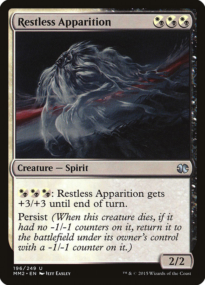 Restless Apparition [Modern Masters 2015] | Black Swamp Games