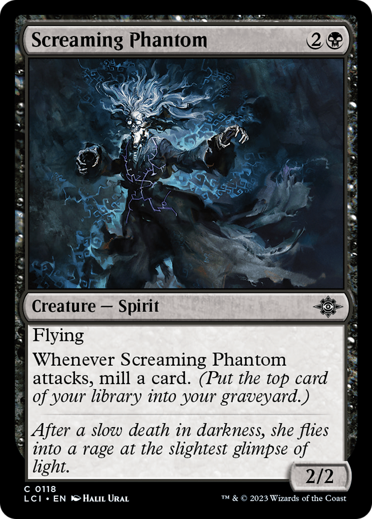 Screaming Phantom [The Lost Caverns of Ixalan] | Black Swamp Games