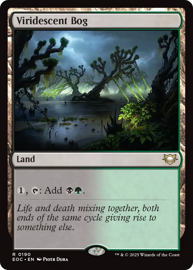 Viridescent Bog [Edge of Eternities Commander] | Black Swamp Games