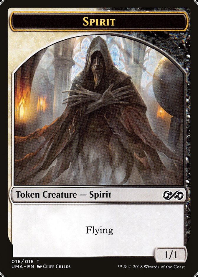 Spirit Token (016/016) [Ultimate Masters Tokens] | Black Swamp Games