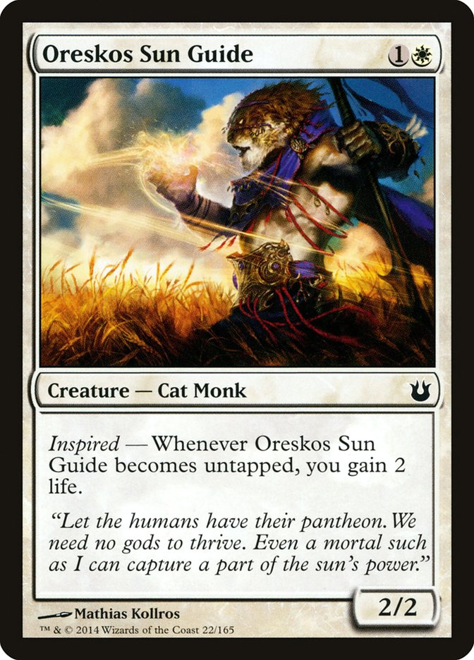 Oreskos Sun Guide [Born of the Gods] | Black Swamp Games