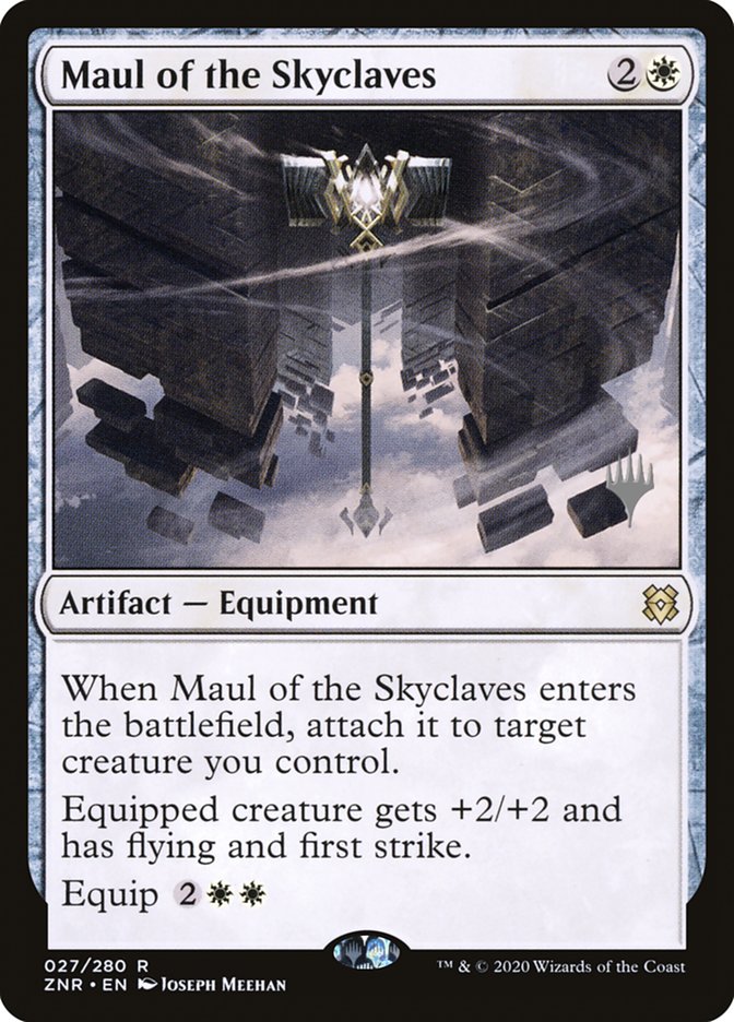 Maul of the Skyclaves (Promo Pack) [Zendikar Rising Promos] | Black Swamp Games