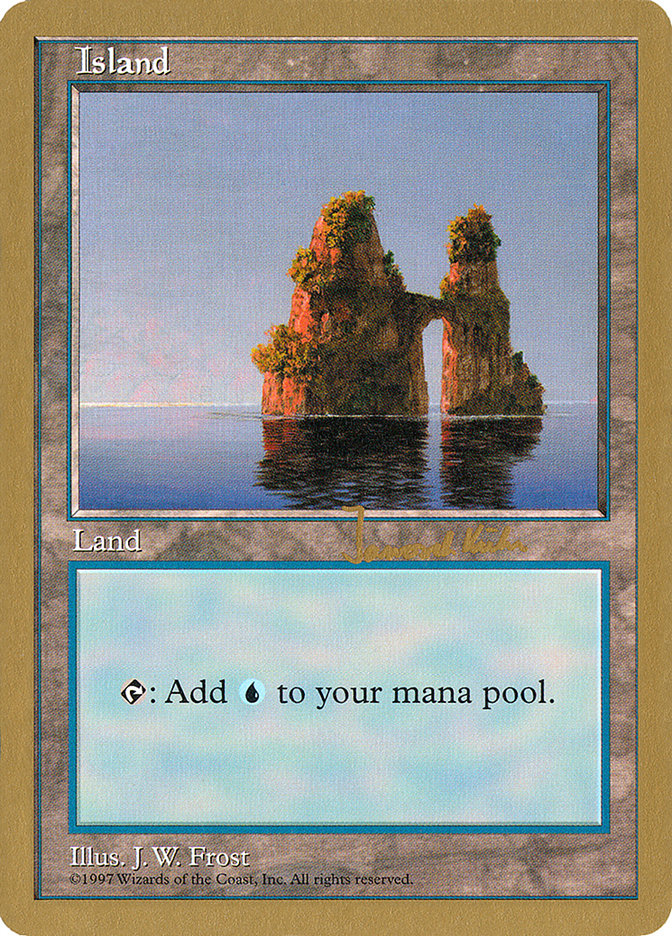 Island (jk436) (Janosch Kuhn) [World Championship Decks 1997] | Black Swamp Games
