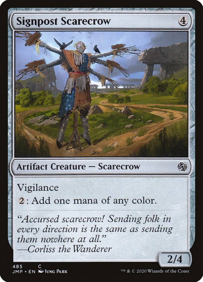 Signpost Scarecrow [Jumpstart] | Black Swamp Games