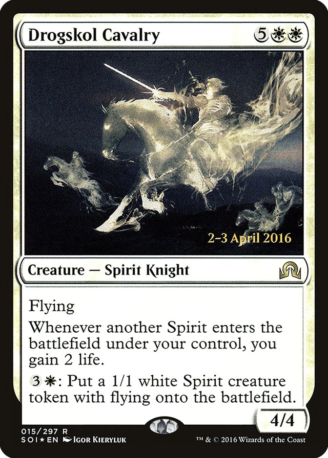 Drogskol Cavalry [Shadows over Innistrad Prerelease Promos] | Black Swamp Games