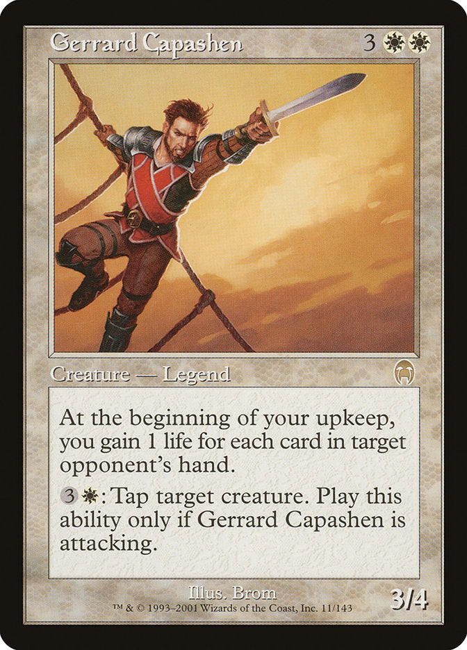 Gerrard Capashen [Apocalypse] | Black Swamp Games