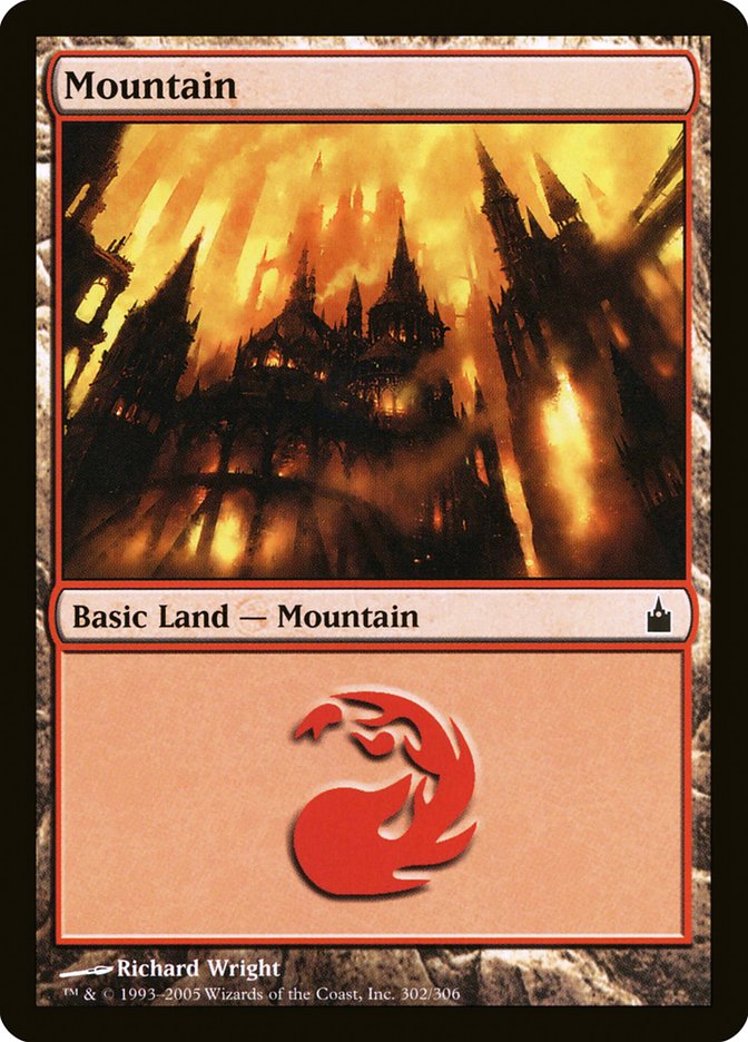Mountain (302) [Ravnica: City of Guilds] | Black Swamp Games