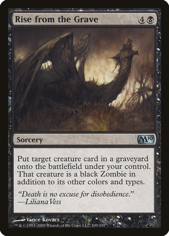 Rise from the Grave [Magic 2010] | Black Swamp Games