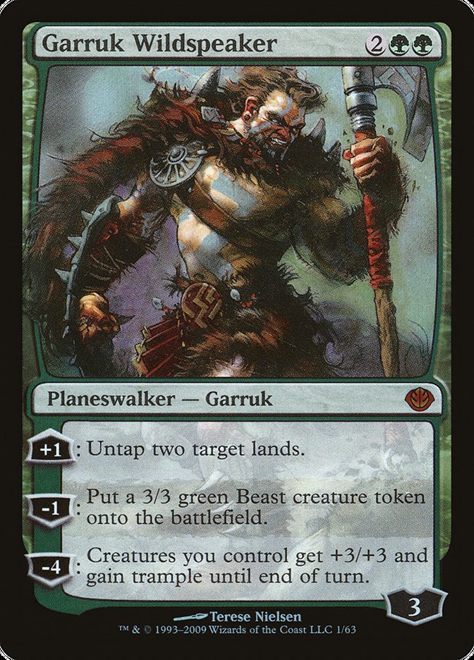 Garruk Wildspeaker [Duel Decks: Garruk vs. Liliana] | Black Swamp Games