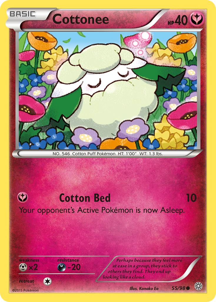 Cottonee (55/98) [XY: Ancient Origins] | Black Swamp Games