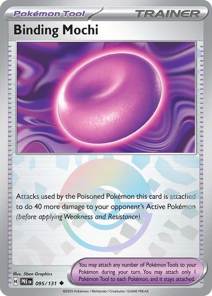 Binding Mochi (095/131) (Poke Ball Pattern) [Scarlet & Violet: Prismatic Evolutions] | Black Swamp Games